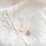 Lavender Necklace: Gold