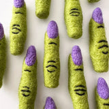 Felted Witch Finger (one)