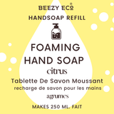 Foaming Soap Tablet: Citrus