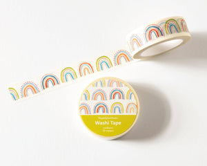 Vibrant Rainbow Washi Tape