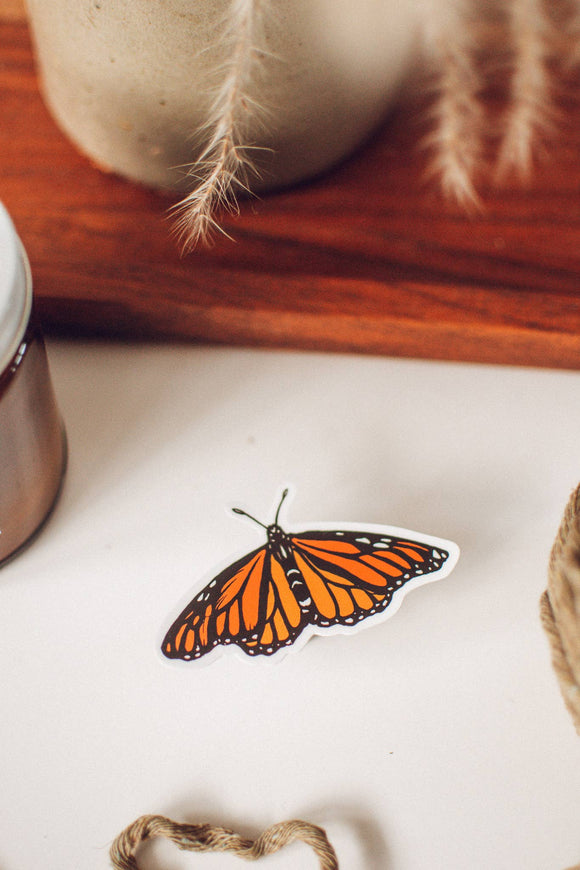 Monarch Butterfly Sticker | Vinyl Sticker