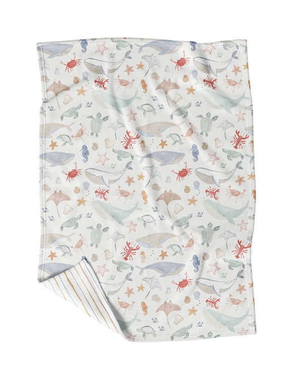 My Little Mini Blanket - Underwater World