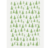 Green Trees Tea Towel