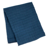 Bamboo Swaddle Blanket – Navy