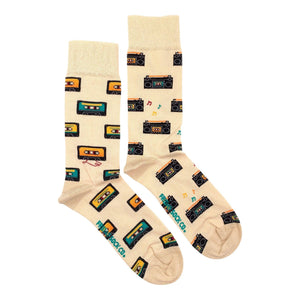 Boombox & Cassette Socks - Men's 7 - 12