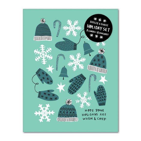 Mittens & Gloves Card Set