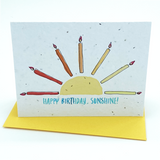 Wildflower seed card - Sunshine