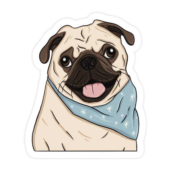 Pug Sticker