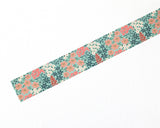 Vintage Floral Washi Tape - 15mm x 10m