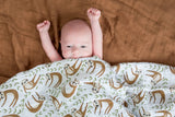 Classic Muslin Swaddle - Sloth