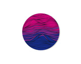 Bisexual Flag Vinyl Sticker