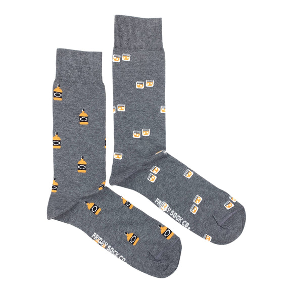 Whiskey & Glass Socks