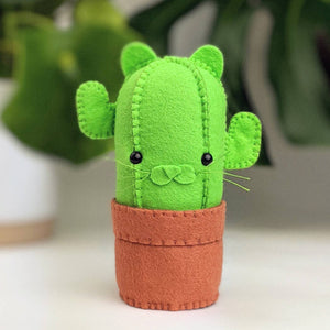Catcus Hand Stitching Felt Kit