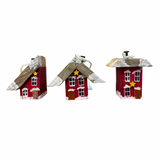 Holiday Mini Cottage Ornament