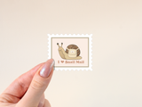Snail Mail Stamp Sticker