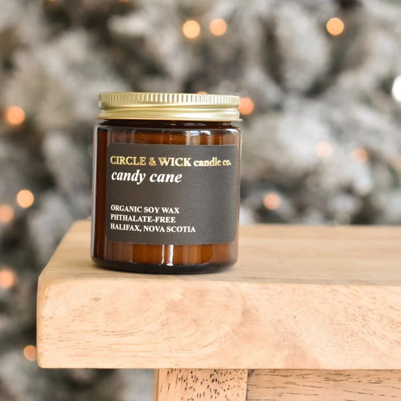 Candy Cane - 9oz Soy Candle