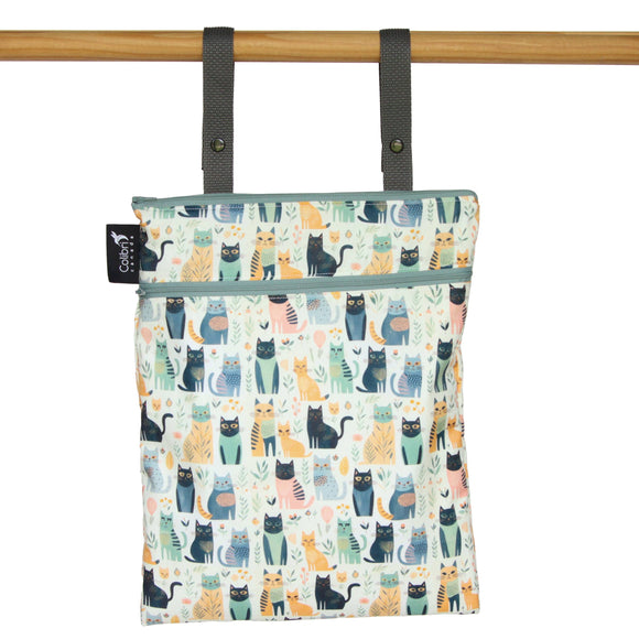 Double Duty Wet Bag - Cats