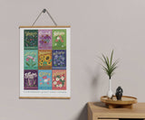 Floriography of East Coast Canada Seed Packets Print