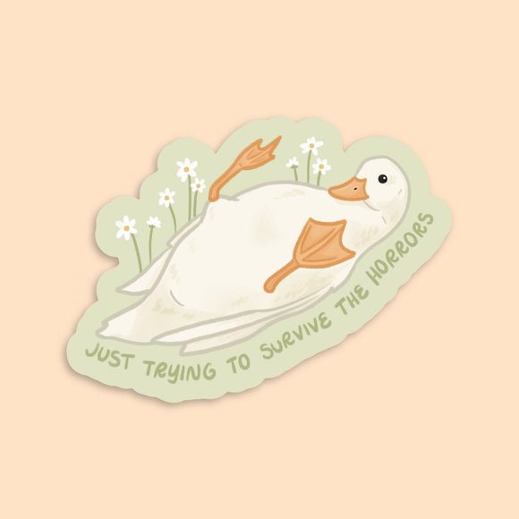 Silly Duck Sticker – Trainyard Store