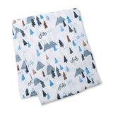 Muslin Swaddle Blanket – Mountain Top 