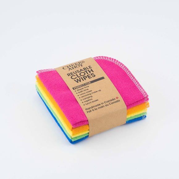 Cloth Wipes: Rainbow / 10pk