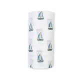 Muslin Cotton Swaddle Blanket  - Sailboats