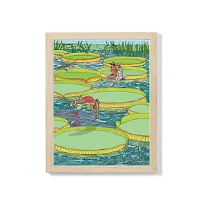 Summer at the Pond - Art Print