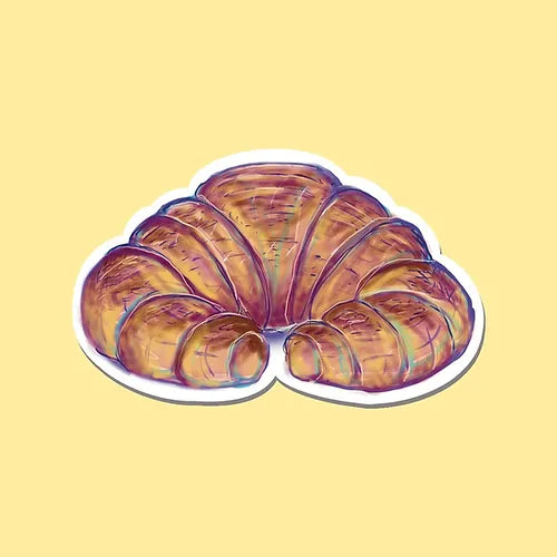 Croissant Sticker