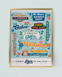 Signs of Halifax, Nova Scotia 16x20 Art Print
