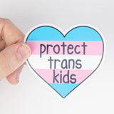 Protect Trans Kids Die-Cut Sticker