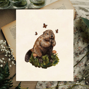 Beaver Art Print