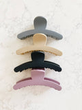 Matte Claw Clip Moon Style