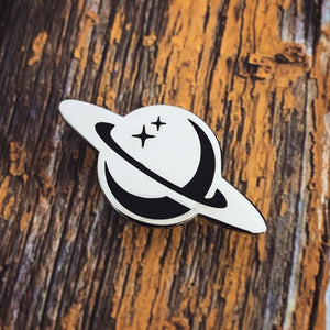 Planet - Saturn - Enamel Pin