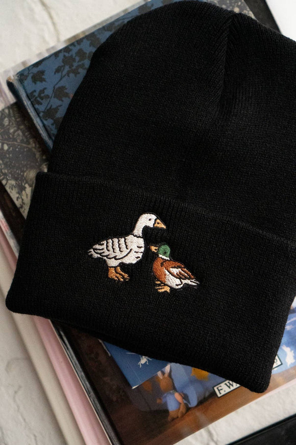 Fowl Beanie (Duck and Goose) Knit Toque