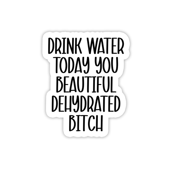 Drink Water Sticker