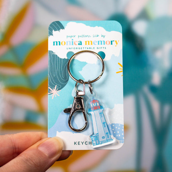 Lighthouse Keychain