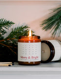 Christmas Countdown Candle 7oz