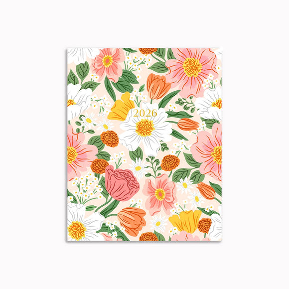 2026 Monthly Planner - Sunpetal