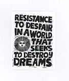 Resistance to Despair Sticker