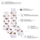 Hot Dog Wiener Dog Socks