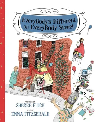 Everybody's Different on Everybody Street - paperback book