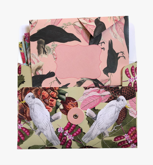 Birds-Themed Origami Snail Mail Set