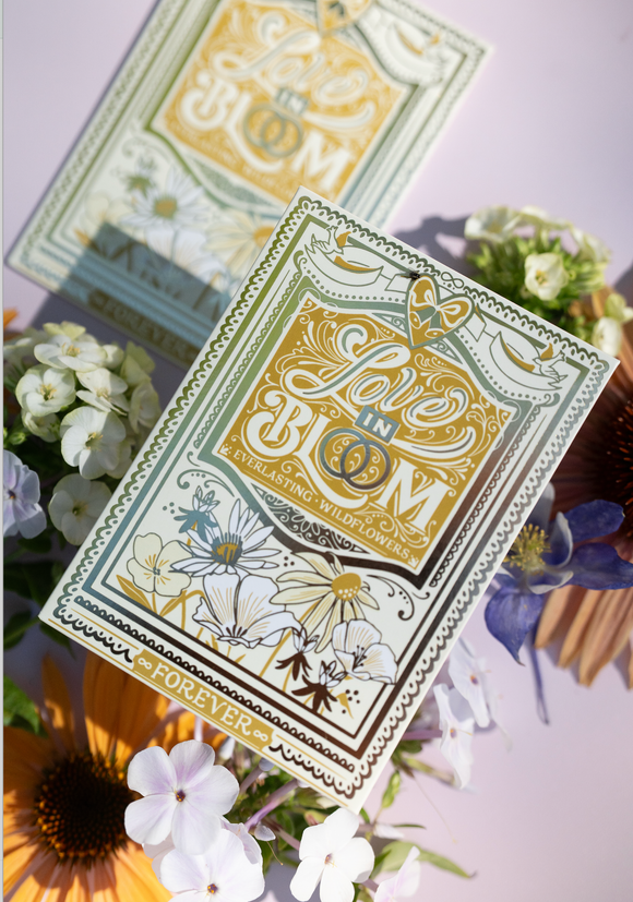 Love in Bloom Wildflowers (Forever) - Wedding Seed Packet