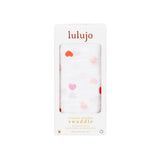 Muslin Swaddle Blanket – Hearts