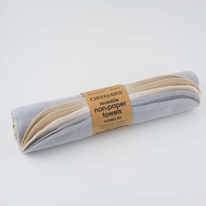 Reusable Non-Paper Towels - Neutrals