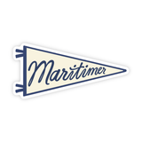 Maritimer - Nautical Pennant Vinyl Sticker