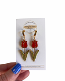 Tulip Dangle Earrings