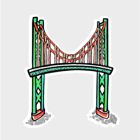 McDonald Bridge Sticker