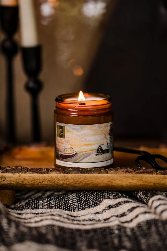 Christmas on the Coast - Wood Wick Candle