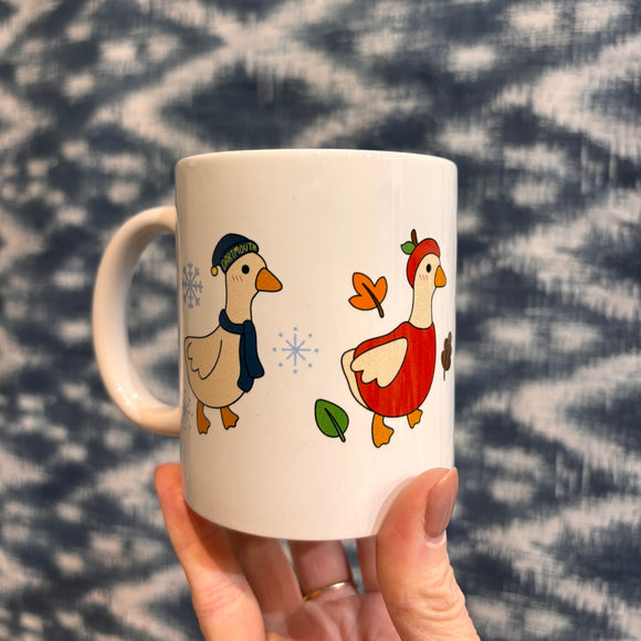 Sully Through the Seasons - Goose Mug